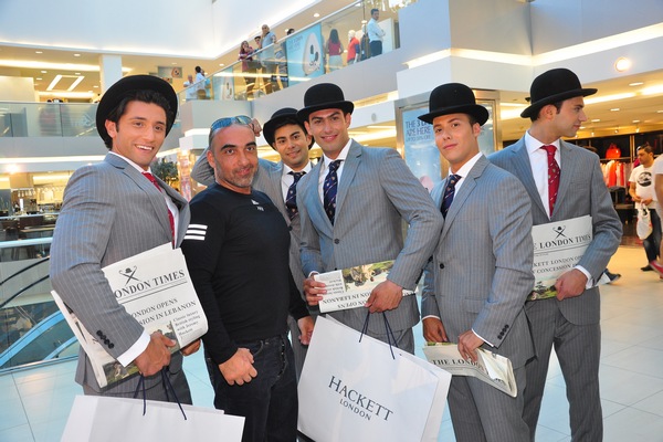 Opening of Hackett London